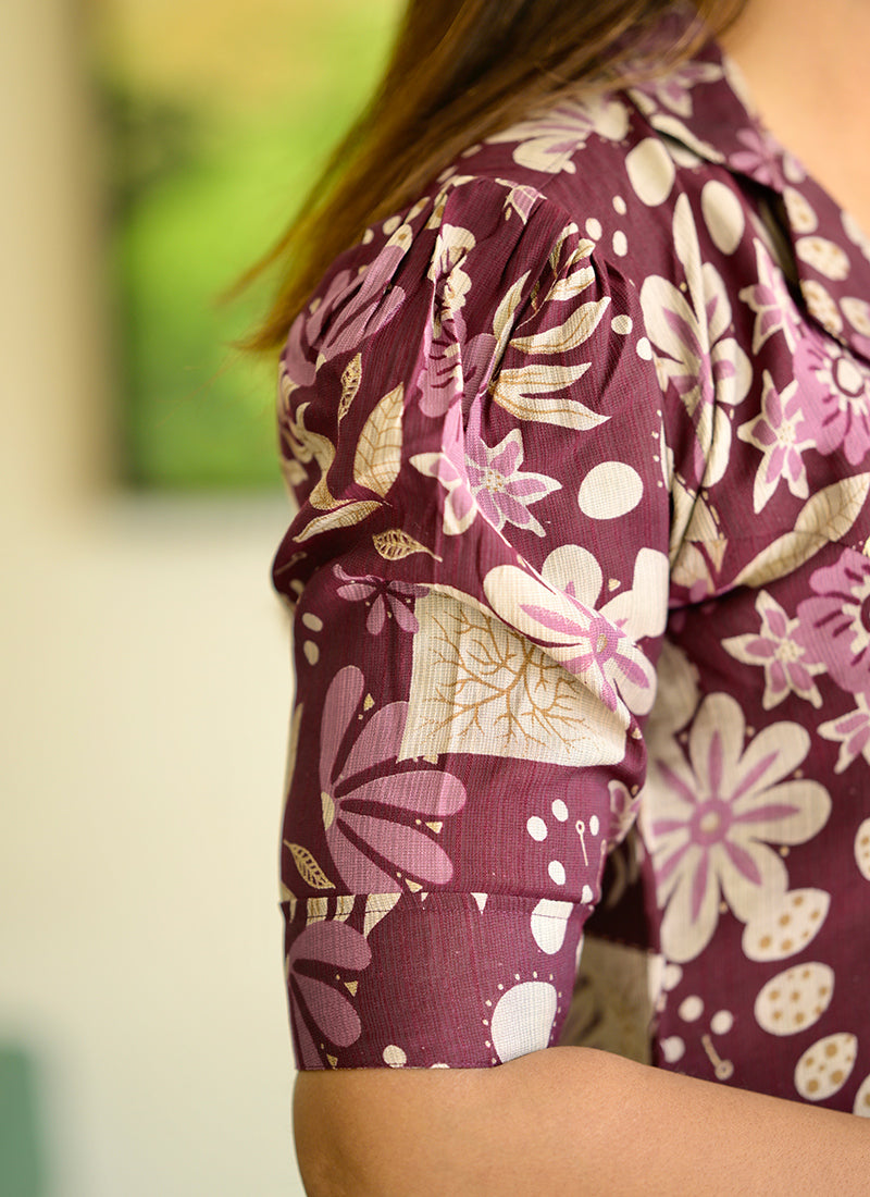 Multi color cotton Printed Dress