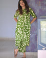 Mehendi Pure Rayon Cord-set
